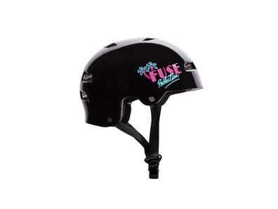Fuse Helm Alpha Größe M-L schwarz-pink
