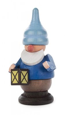 Miniaturfigur Zwerg mit Laterne BxHxT 3x5,5x2cm NEU Miniaturfigur Figuren