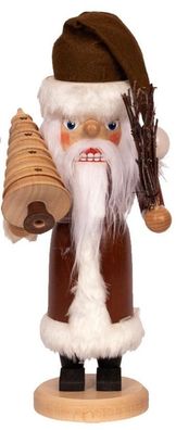 Nussknacker "Weihnachtsmann", braun BxHxT 14x36x14cm NEU Nusknacker Holzfigur We