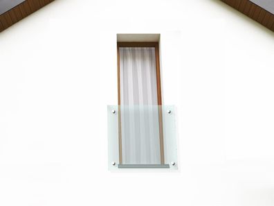 Glaszentrum Hagen - 140x90cm 13.14mm - Französische Balkon - Fensterbrüstung - ...