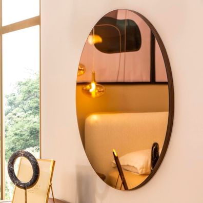 Spiegel Wandspiegel Hängespiegel Rund Flurspiegel Deko Moderne 95 cm