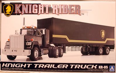 GMC Semi Truck & Trailer Knight Rider K.I.T.T. 1:28 Aoshima 063798