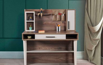 Moderner Holz Schreibtisch Luxuriöse Kinderzimmer Designer Tische Neu