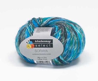 50g "Soraya" - luxeriöses Garn mit tollem Effekt!