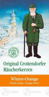 Zubehör Crottendorfer Räucherkerzen Winter-Orange NEU Erzgebirge Räucherkegel