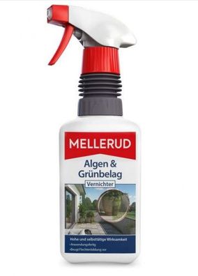 Mellerud Algen und Grünbelag Vernichter – Effizientes Spray zum Entfernen von Algen u