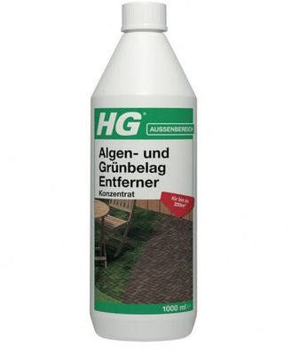 HG Algen- und Grünbelag Entferner Konzentrat 1L – ist ein konzentrierter Algen- und G