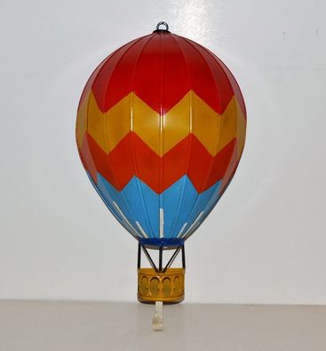 Heißluftballon Wandmodell Oldtimer Modell Wandaufhängung Luftfahrzeug H 49 cm