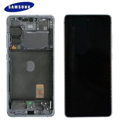 Samsung Galaxy S20 FE G780F LCD Display Touch Screen GH82-24220B / GH82-24219B Weiß