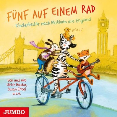 Fuenf auf einem Rad. Kinderlieder nach Motiven aus England, Audio-C