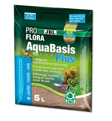 JBL Proflora AquaBasis plus 5 Liter Langzeit-Pflanzennährboden