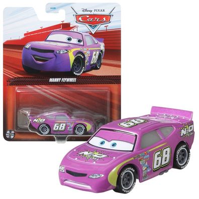 Manny Flywheel | GRR54 | Disney Cars | Cast 1:55 Autos | Mattel Fahrzeuge