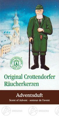 Zubehör Crottendorfer Räucherkerzen Adventsduft (24) NEU Erzgebirge Räucherkegel
