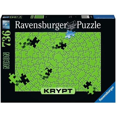 Puzzle Krypt Neon Green (736 Teile) - Ravensburger 17364 - (Spielwaren / Puzzle)