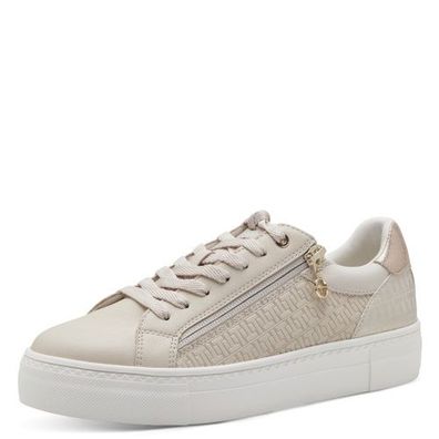 Sneaker - Ivory / Gold Textil/ Synthetik