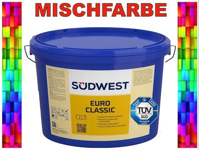 Südwest EuroClassic Mischfarbe - Dispersion Wandfarbe Innenfarbe