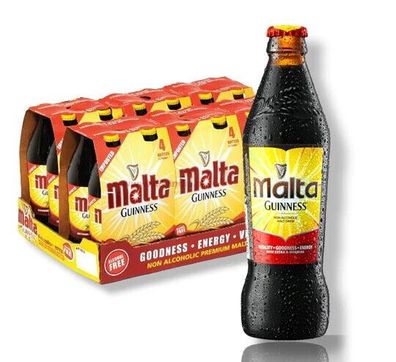 24 x Malta Guinnes- Malzgetränk aus Nigeria 5,05/ L