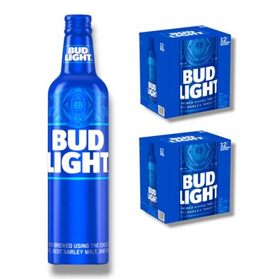 Bud Light Bier Aluflasche 24 x 473ml - Import USA