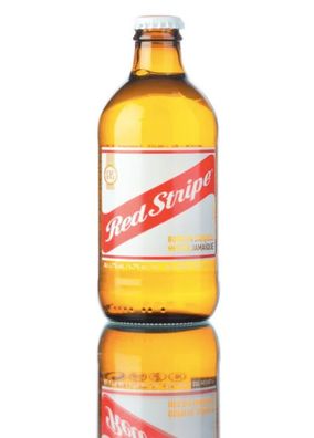 RED STRIPE - Jamaican LAGER BEER - 6 X 0,33L Flasche INKL. 1,50 EUR DPG PFAND