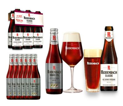 Rodenbach Bier Mix - 6 x 0,33l Gran Cru & 6 x 0,33l Classic 10,07/ L