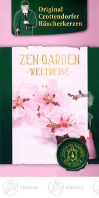 Räucherkerzen Crottendorfer Weltreise Zen Garden Inhalt 20Stück NEU Räucherkegel
