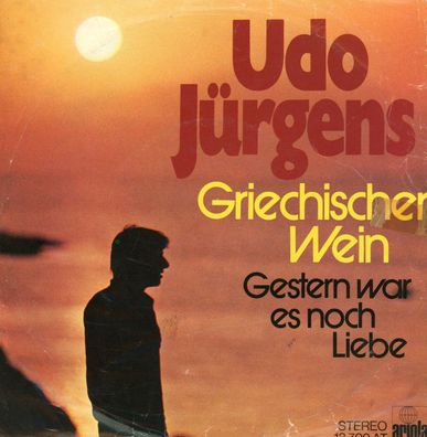 7" Udo Jürgens - Griechischer Wein