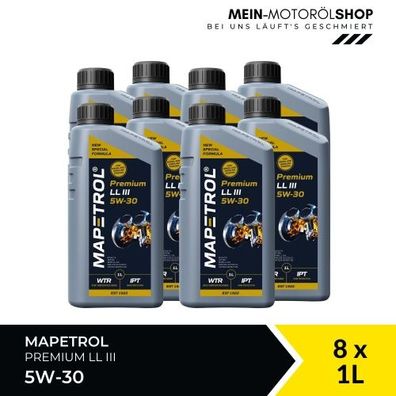 Mapetrol Premium LL III 5W-30 8x1 Liter