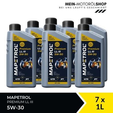 Mapetrol Premium LL III 5W-30 7x1 Liter