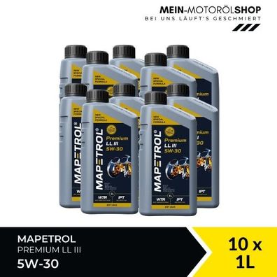 Mapetrol Premium LL III 5W-30 10x1 Liter