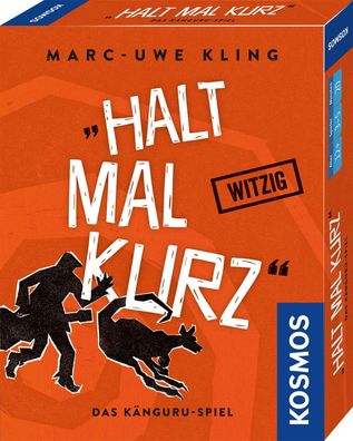 Spiel 740382 Halt mal kurz (Marc-Uwe Kling) LxBxH 124x97x23mm NEU Mitbringspiel
