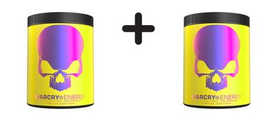 2 x Genius Nutrition WARCRY Energy (300g) Energy Fruits