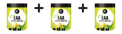 3 x Go Fitness Juicy EAA (450g) Lemon Lime