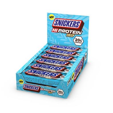 Mars Protein Snickers High Protein Crisp Bar (12x55g) Milk Chocolate