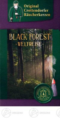 Räucherkerzen Crottendorfer Weltreise Black Forest Inhalt 20 St NEU Räucherkegel