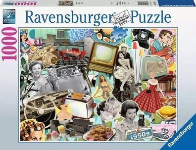 Ravensburger Puzzle 1000 Elemente 1950er Jahre