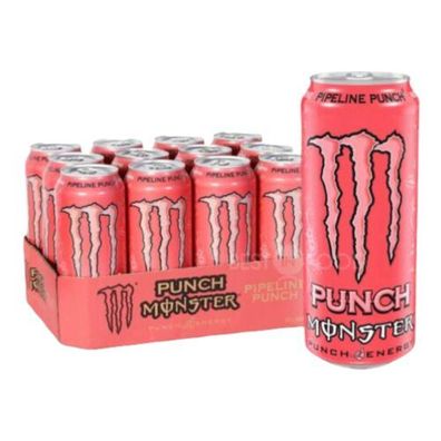 Monster Energy Pipeline Punch Maracuja Orange Guave 500ml 12er Pack 3,24/ L