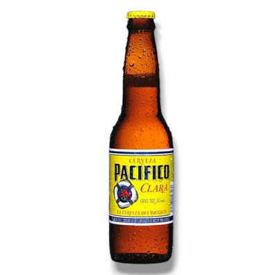 Pacifico Clara 24x 355ml - helles Bier aus Mexiko mit 4,5% Vol.