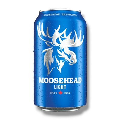 Moosehead Light Dose 6 x 355ml - Leichtbier aus Kanada mit 4% Vol.