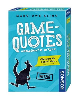 Kosmos 692926 Game of Quotes NEU Geschicklichkeitsspiel Taktik Spaß Lustig