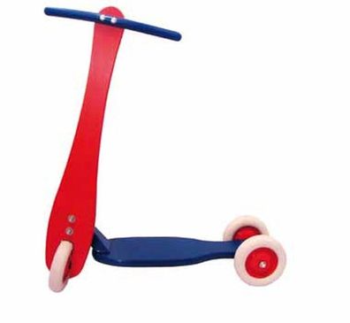 Holzspielzeug Holzroller L/H 62cm/ 70cm NEU Tretroller Kinderlaufrad Scooter