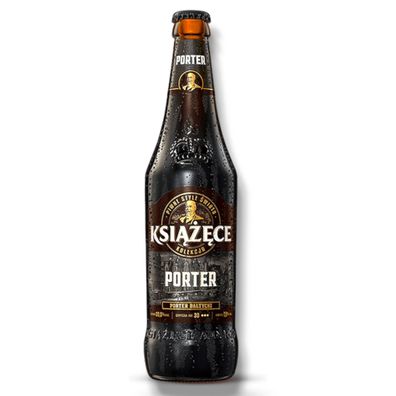Ksiazece Baltic Porter 6 x 0,5l- Schwarzbier aus Polen mit 8% Vol.
