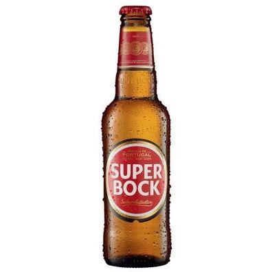 Flaschen Super Bock je 6 x 0,33l - Das Kultbier aus Portugal