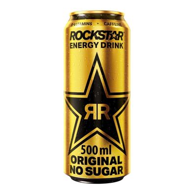 Rockstar Energy Drink - Original Zuckerfrei 24 x 0,5 l