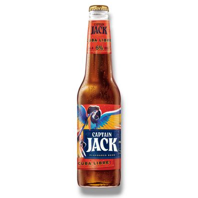 Captain Jack Cuba Libre 24 x 0,4l- Biermischgetränk aus Polen mit 6% Vol.