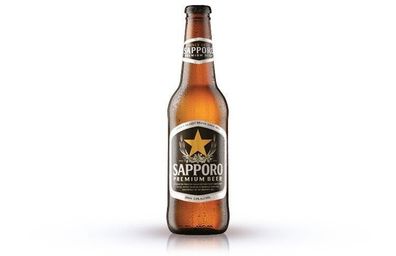 Sapporo 0,33l - Premium Bier aus Japan mit 4,7% Alc. 24x 0,33l