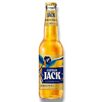 Captain Jack Original 6 x 0,4l- Biermischgetränk aus Polen mit 6% Vol.