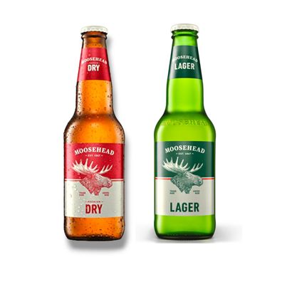 Moosehead Mix - Lager & Premium Dry aus Kanada 6 x 355ml