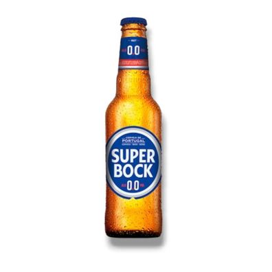 Super Bock alkoholfrei 0,33l- Das Original aus Portugal mit 0,0% Vol. 12 x 0,33l