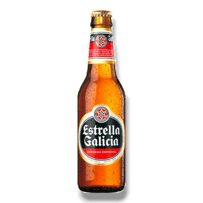 Estrella Galicia Especial 12 x 0,33l- Spezialbier mit 5,5% Vol.