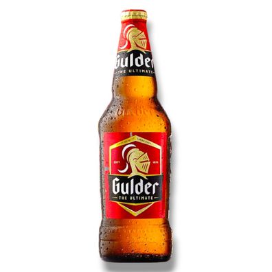 Gulder Lager 3 x 0,6l - Bier aus Nigeria- Afrika mit 5,2% Vol.